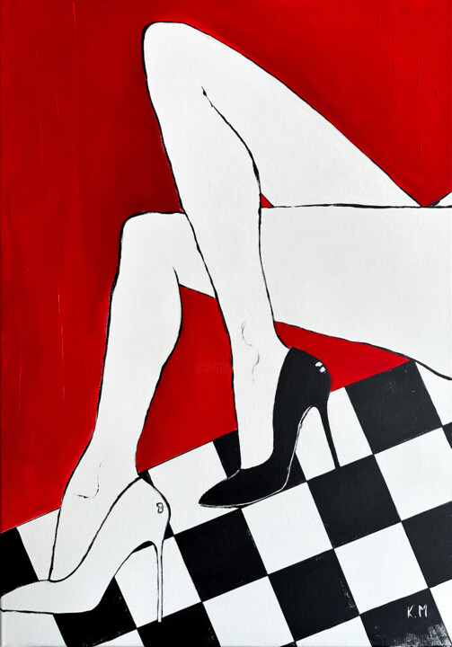 DOMINO 绘画, 39.4x27.6 in