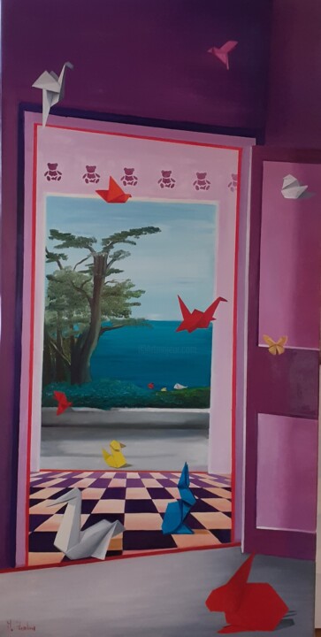 绘画,  47.2x23.6 in 