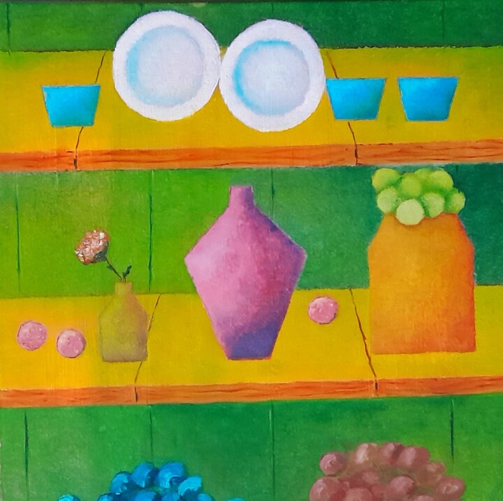 绘画,  19.7x19.7 in 