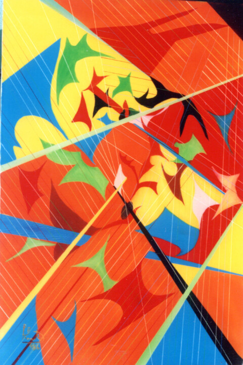 Delusione(nudo femminile seduto sulla sedia)(1078) 绘画, 35.4x23.6 in