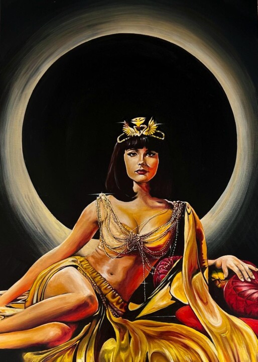 Egyptian queen 绘画, 39.4x27.6 in