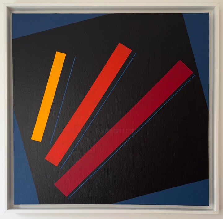 Peinture intitulée "Chute sensible" par Jean-Marc Gardeux, Œuvre d'art originale, Acrylique