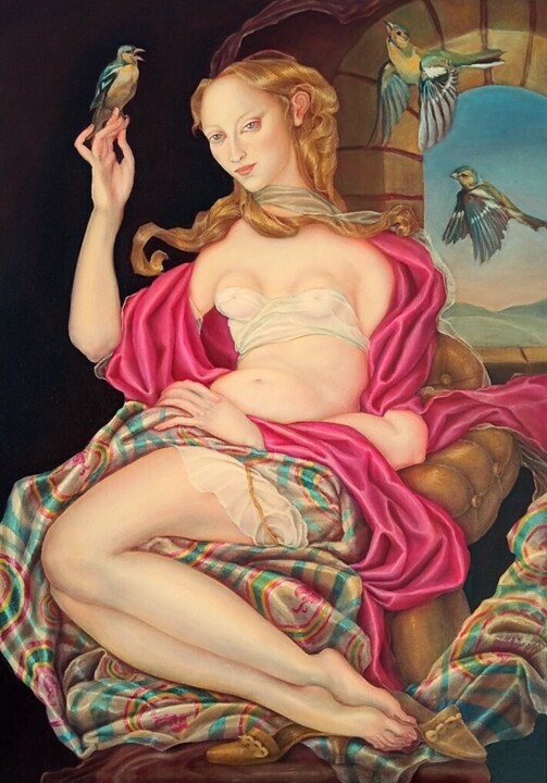 Wolność z powietrza 绘画, 39.4x27.6 in