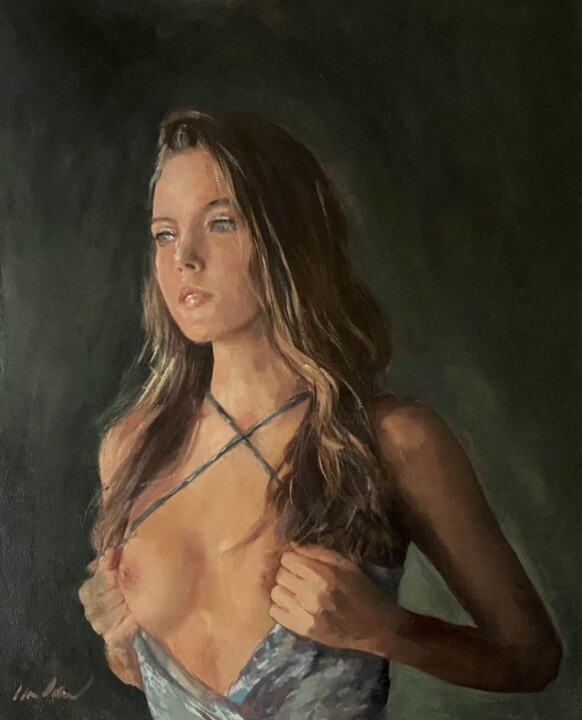'The Reveal' 绘画, 16x13 in