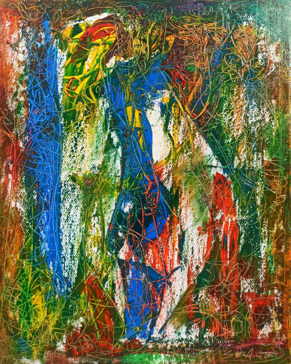 绘画,  11.8x9.5 in 