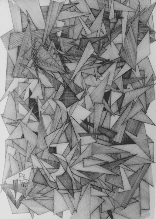 Vaso con uva e mela (935) 图画, 19.7x13.8 in