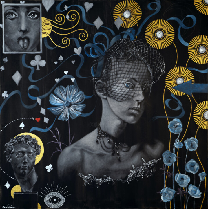 绘画,  47.2x47.2 in 
