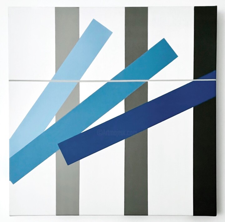 Peinture intitulée "Sans titre 4" par Jean-Marc Gardeux, Œuvre d'art originale, Acrylique