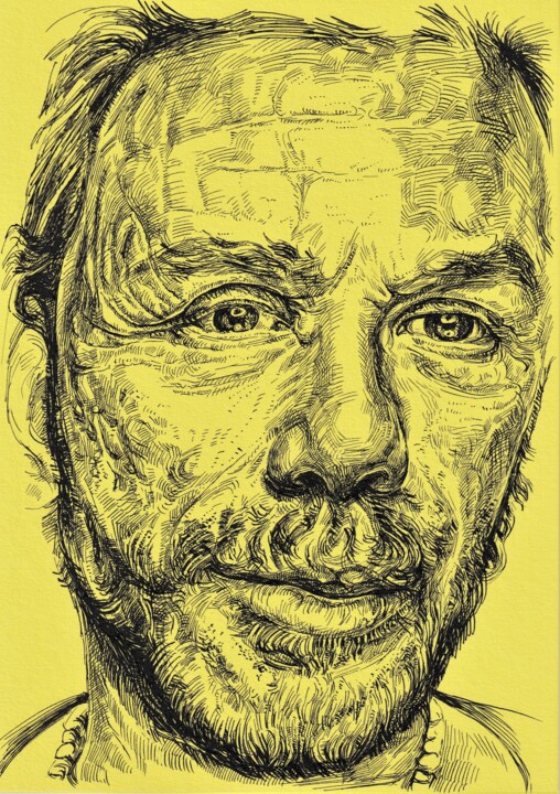 Tekening,  11,7x8,2 in 