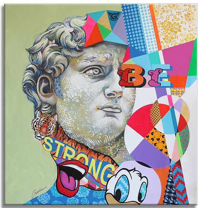 Be strong Pittura, 40x40 in