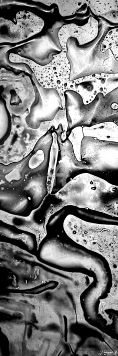 Fotografía titulada "BLACK WAY" por Bigwood H., Obra de arte original, Fotografía digital