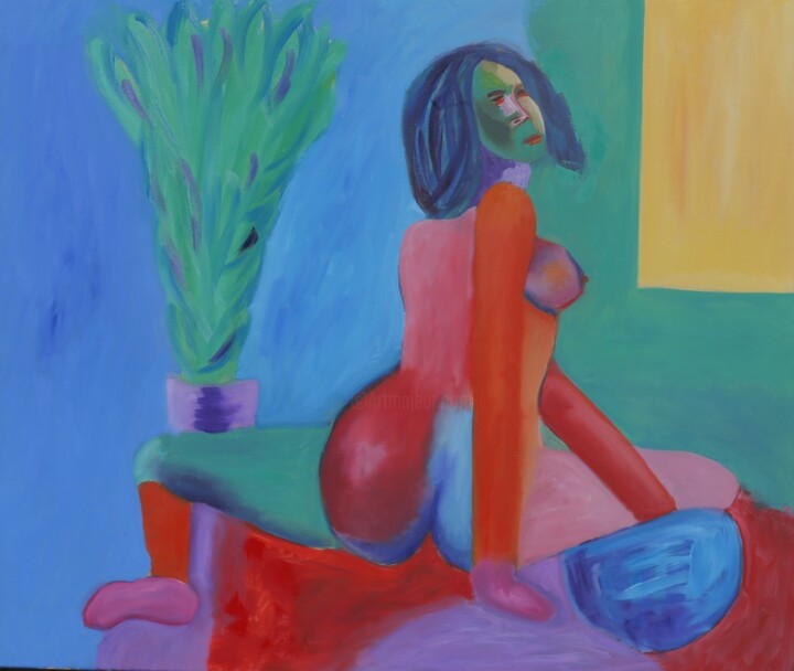 Femme fatale 2 绘画, 39.4x47.2 in