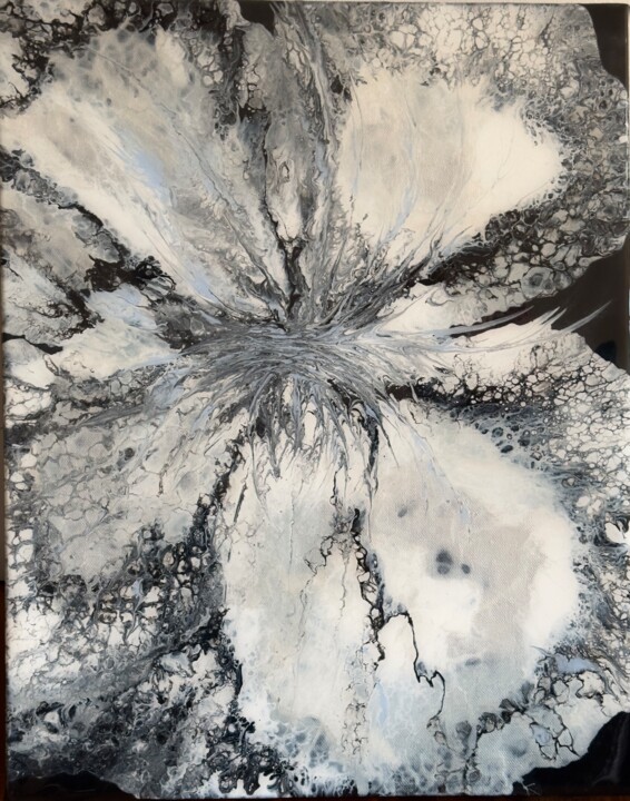 Winter RESINA ART 绘画, 19.7x15.8 in