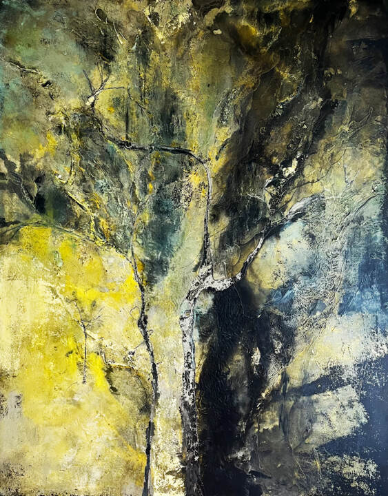 Beyond the Yellow Grove 绘画, 72x60 in