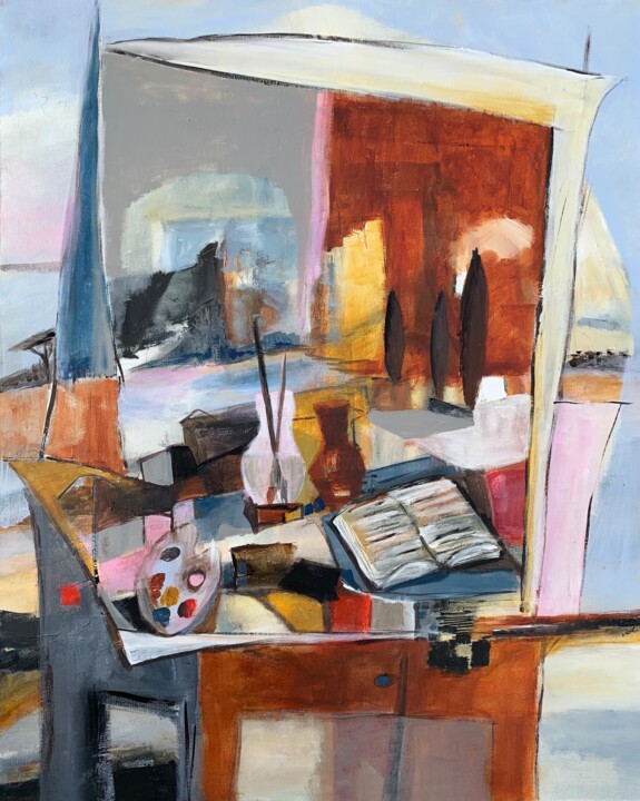 Ouvrir sa mémoire Ζωγραφική, 31,9x25,6 in
