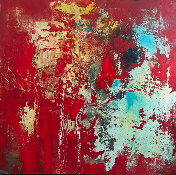 Egypt and Beyond 绘画, 24x24 in