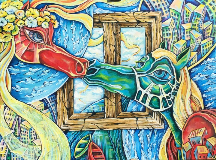 绘画,  23.6x31.5 in 