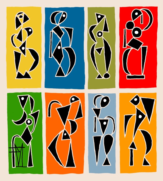 les vitrines d'AMSTERDAM 数字艺术
