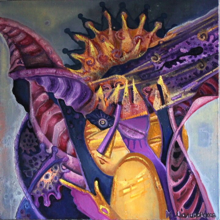 绘画,  23.6x23.6 in 