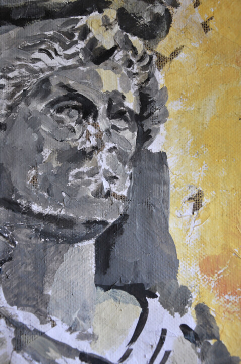 Superficie o textura de la obra de arte