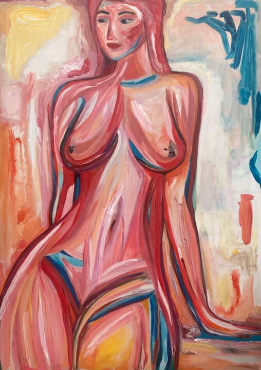 绘画,  55.1x39.4 in 