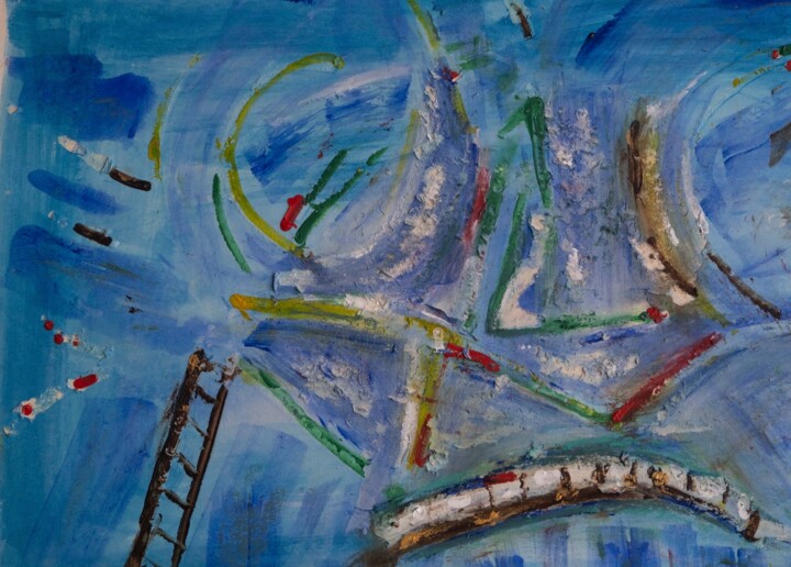 Les joies du cirque 1 绘画, 15.6x23.4 in