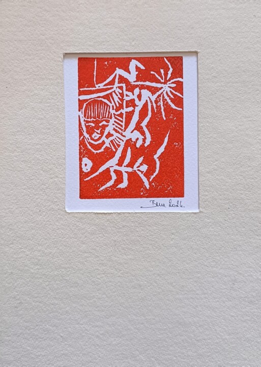 Ethnic 印花与版画, 5.5x3.9 in