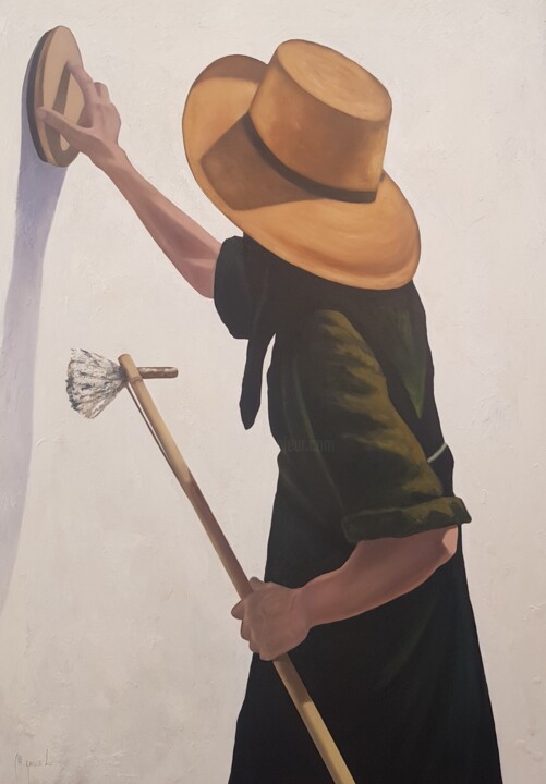 Payesa encalando 绘画, 45.7x31.9 in