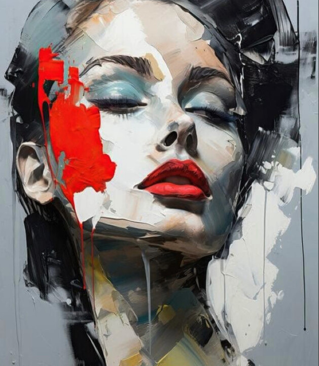 Colorful Reflections 绘画, 40x36 in