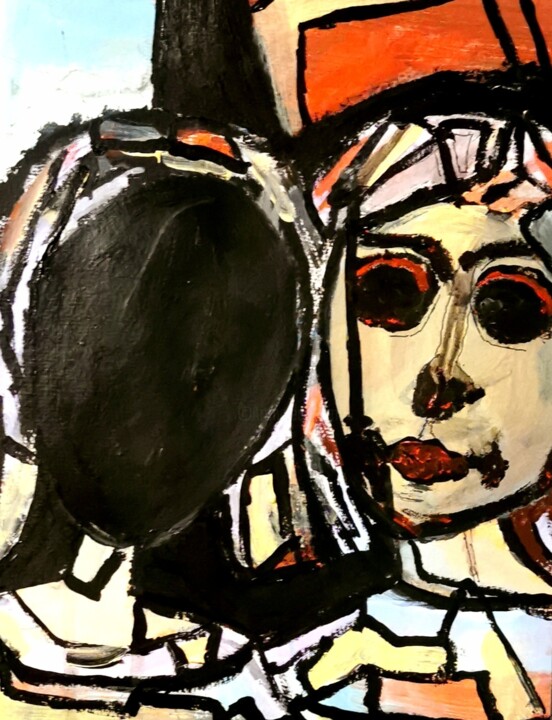Paint it black 绘画, 11.4x8.3 in