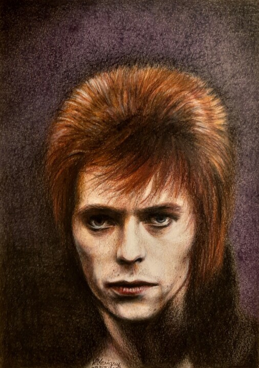 Beau comme Bowie 图画, 11.8x8.3 in