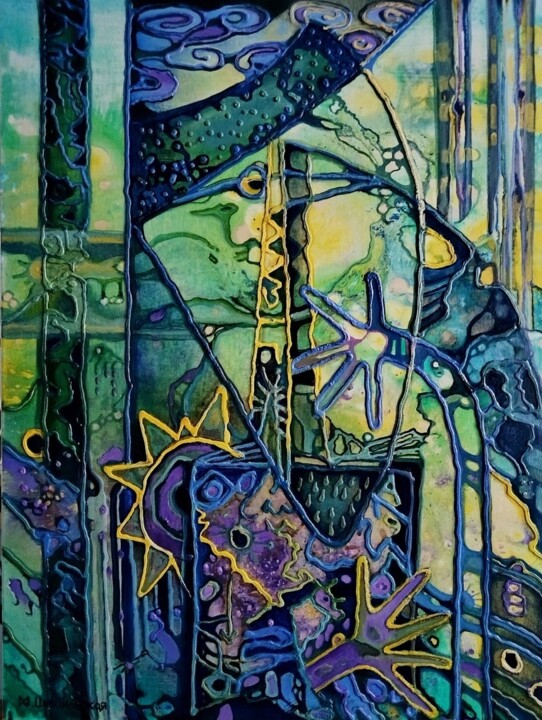 绘画,  31.5x23.6 in 