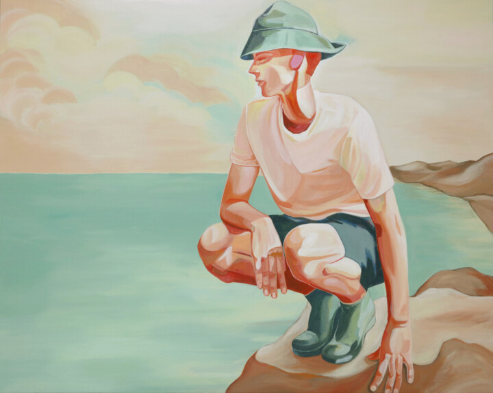 绘画,  28.5x35.8 in 