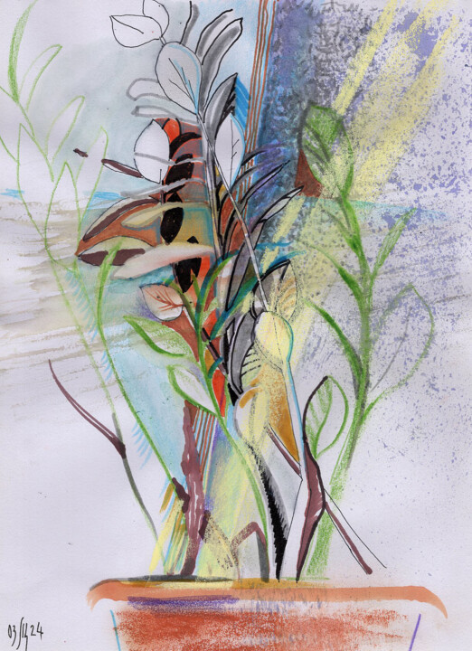 绘画,  11.4x8.3 in 