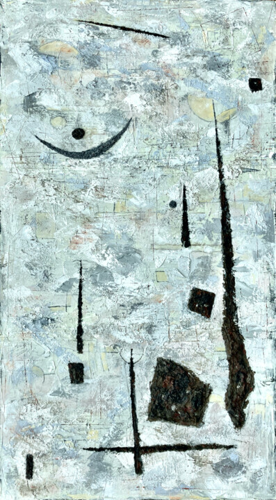 Third Moon of Semblance 绘画, 108x60 in