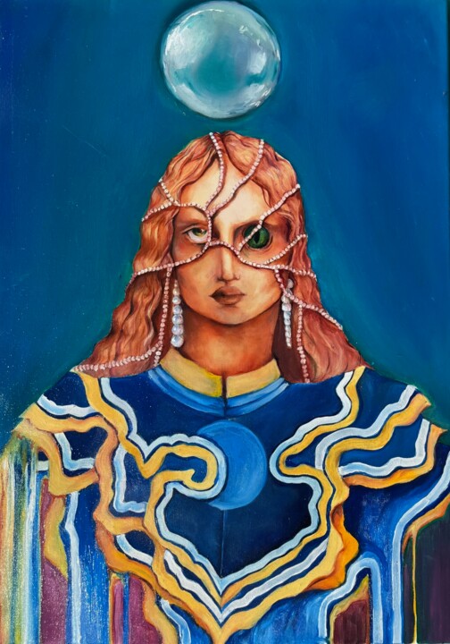Pretense 绘画, 29.5x19.7 in