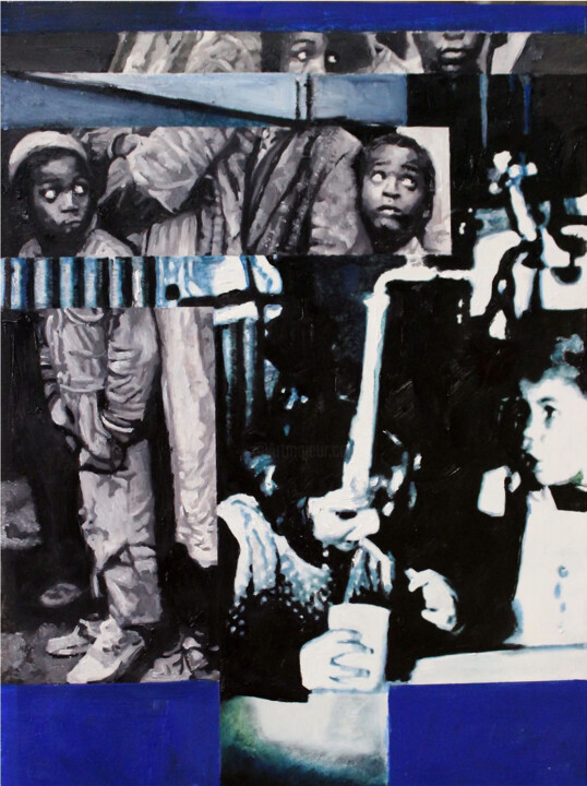 Les si éphémères bruits de l'enfance6 绘画, 15.8x11.8 in