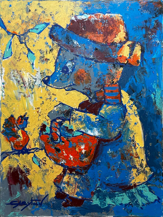 제목이 "ORIGINAL painting 2…"인 미술작품 Gabbytoon로, 원작, 아크릴