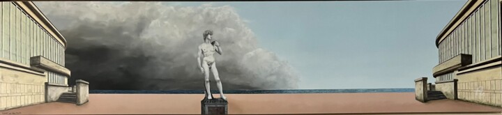 绘画,  16.3x72.6 in 