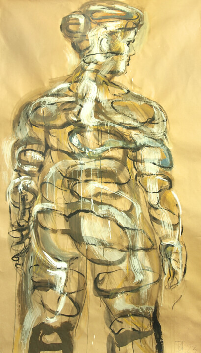 Woman 9.23 绘画, 70.9x39.4 in