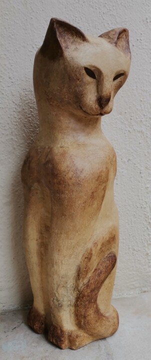 POSE FÉLINE 雕塑, 15.8x4.7 in