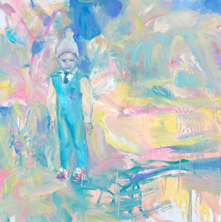 绘画,  33.5x33.5 in 