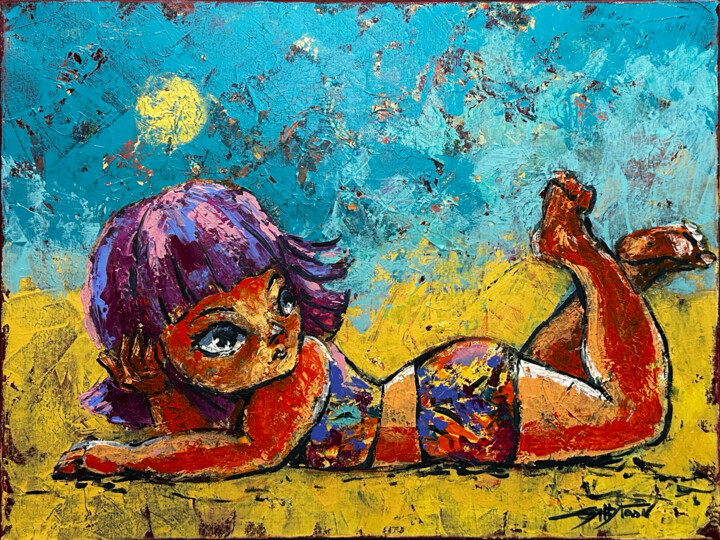 Painting titled "ORIGINAL painting 2…" by Gabbytoon, Original Artwork, Acrylic