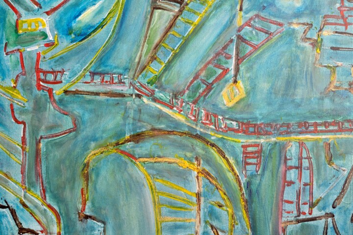 Parc 绘画, 19.7x27.6 in