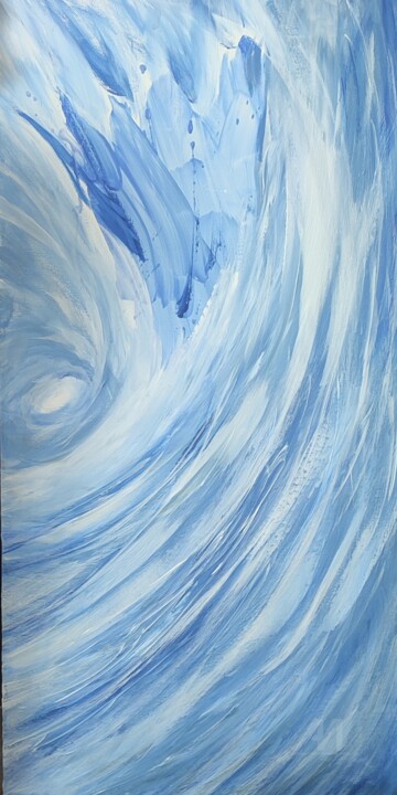 FORTITUDE (forza d'animo) 绘画, 39.4x19.7 in