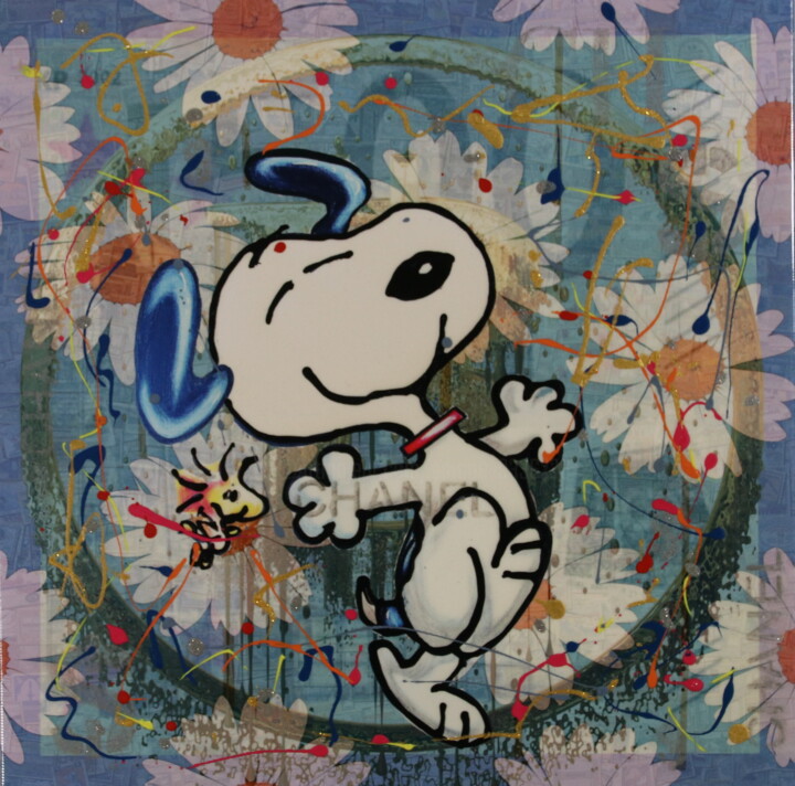 Daisy festival 绘画, 19.7x19.7 in