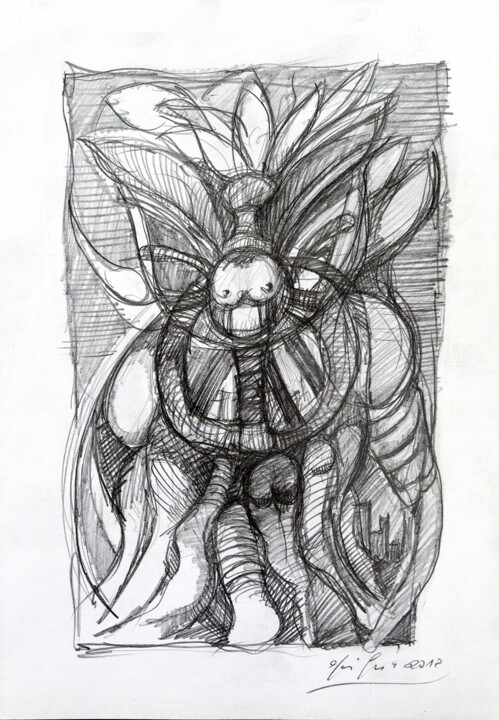 图画,  11.4x8.3 in 