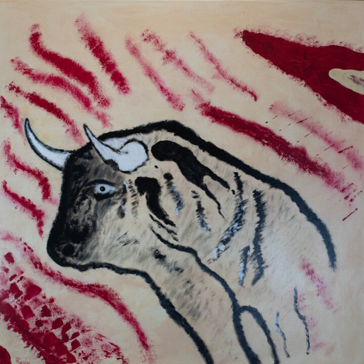 L'Indocile 绘画, 31.5x31.5 in