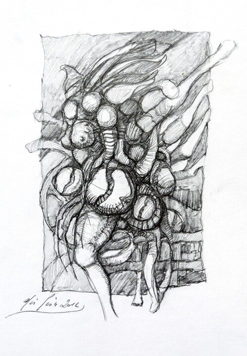 图画,  11.4x8.3 in 