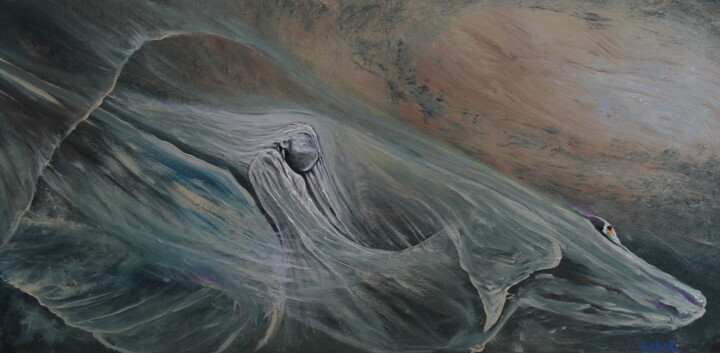 绘画,  24x48 in 